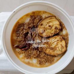 Bubur Gudeg Areh Telur Pindang