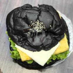 Egg Cheese Black Burger