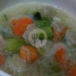 Sayur Bening Oyong   Bihun   Wortel   Bakso