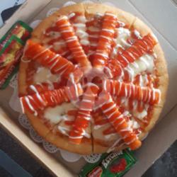 Pizza Ayam Crabs Stick 16 Cm