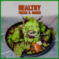 Fresh Green Salad Vegetarian