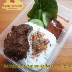 Empal Sapi Goreng (paket A) - (kemasan Microwave 750 Ml)