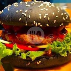 Black Burger Chicken Crispy