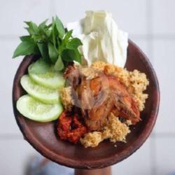 Ayam Lalapan Dada Tanpa Nasi