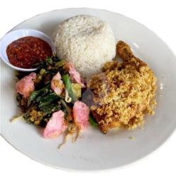 Nasi Pecel Ayam Penyet