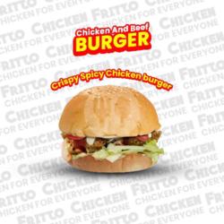 Crispy Spicy Chicken Burger