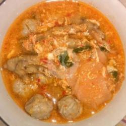 Seblak Mix Telur   Ceker   Bakso,