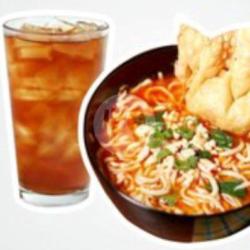 Paket Indomie Kuah Soto Banjar Teh Es