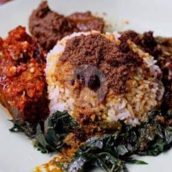 Nasi Ikan Kembung Goreng