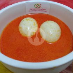 Telor Dengan Kuah Lontong Sayur