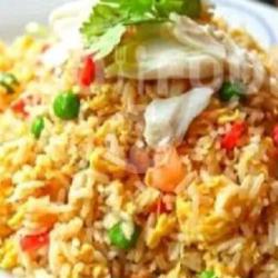 Nasi Goreng Ayam Suwir   Sosis