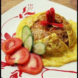 Nasgor Ikan Tri   Telor