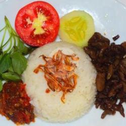 Nasi Usus Bacem