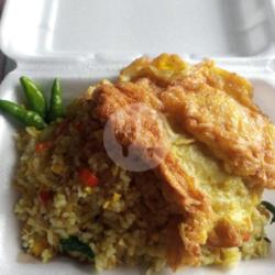 Nasgor Kampung Plus Telur Dadar