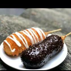 Corn Dog Mozarela Coklat