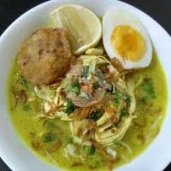 Nasi Soto Ayam   Perkedel.