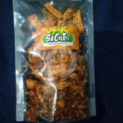 Basreng Stick Pedas Daun Jeruk 60gr