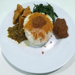 Nasi Rendang, Lalap Sayur/sambal