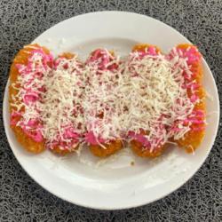 Pisang Crispy Strawberry Keju