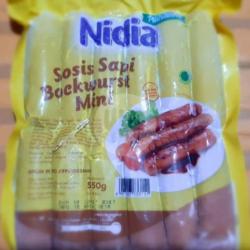 Nidia Sosis Sapi Bockwurst Mini