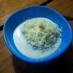 Ketan Kuah Susu Keju