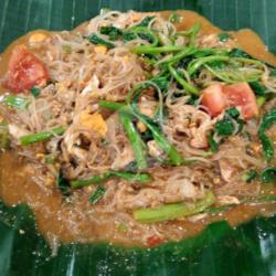 Bihun Kangkung Belacan Telur