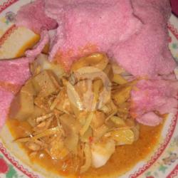 Lontong Sayur (gulai) Cubadak (nangka)