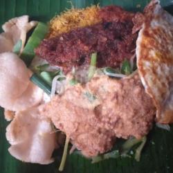 Nasi Tongkol Sayur Pecel Telur