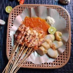 15pcs Sate Dada Ayam   1 Lontong