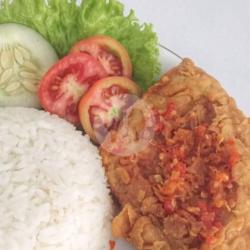 Nasi Telor Geprek Crispy