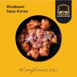 Rice Bowl Chicken Saos Korea