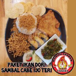 Ikan Dori Sambal Cabe Ijo Teri