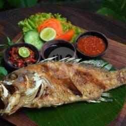 Ikan Krapu Goreng