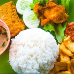 Ayam Penyet   Tempe