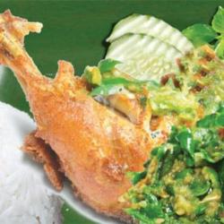 Nasi Ayam Geprek Samabal Ijo