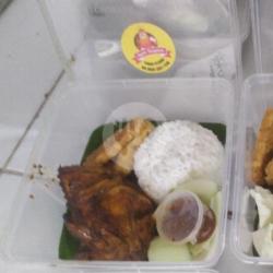 Nasi Ayam Bakar Dada (tulang)