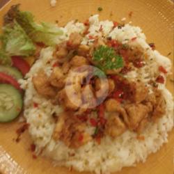Nasi Ayam Cabai Garam