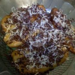 Pisang Pelangi Coklat   Keju