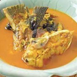 Nasi Bungkus Baung Gulai