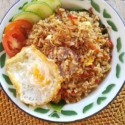 Nasi Goreng Pake Ikan Teri