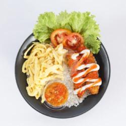 Ricebowl Udang Saus Mayo