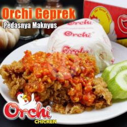 Orchi Chicken Crispy Geprek Nasi Box