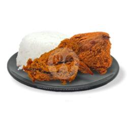 Combo Spicy Crispy   Nasi