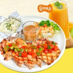 Butter Rice Chicken Grilled   Sjora