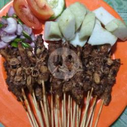 Sate Madura Campur   Lontong