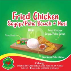 Fried Chicken Kiddy   Nasi   Sambal Matoh