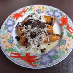 Pisang Keju Coklat  Sedang