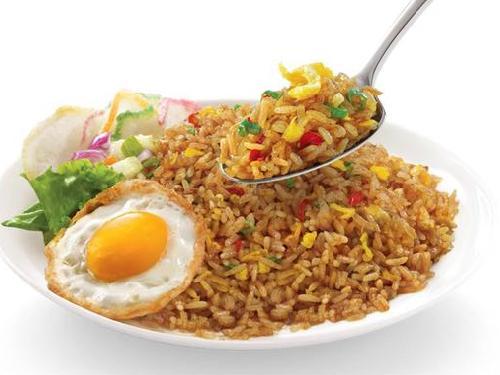 WARUNG NASI GORENG AYAM mas Munir, Depan Ksp Binar Dana Rahayu