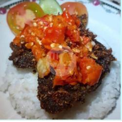 Nasi Empal Geprek