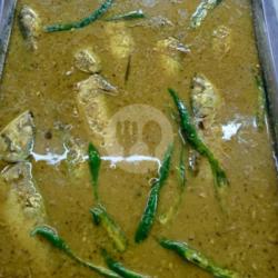 Nasi Bungkus Ikan Kembung Gulai